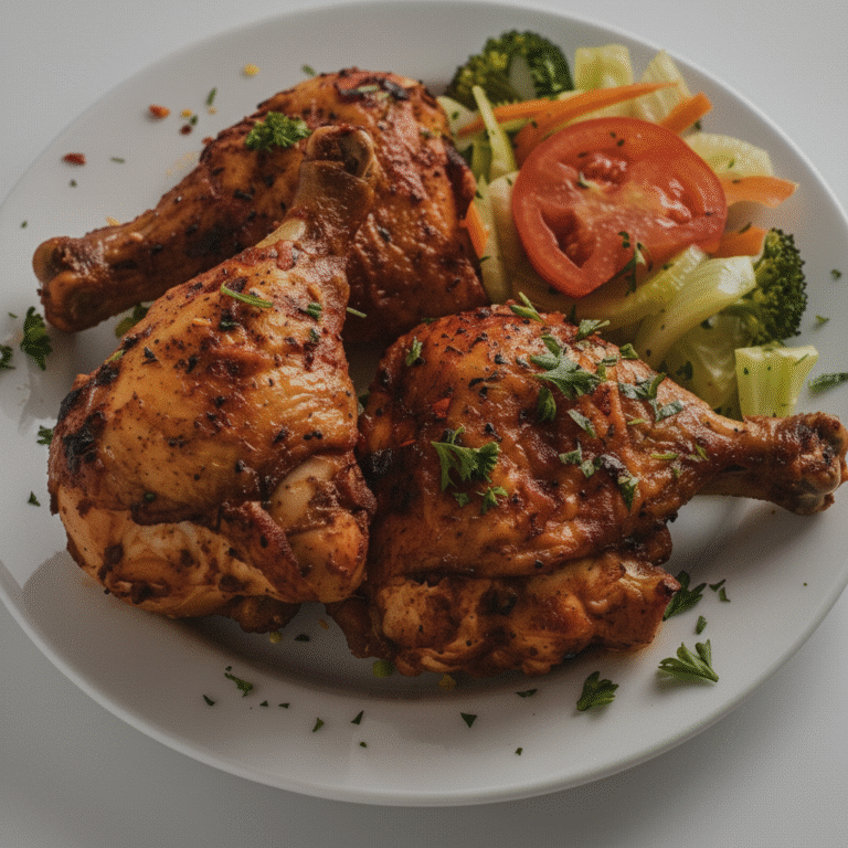 Juicy Oven-Baked Chicken | Perfectly Seasoned & Mouthwatering