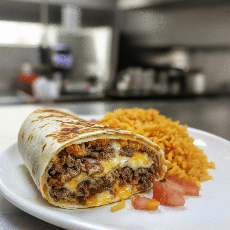 Nacho Cheese Beef Wrap – Juicy, Cheesy & Irresistible!
